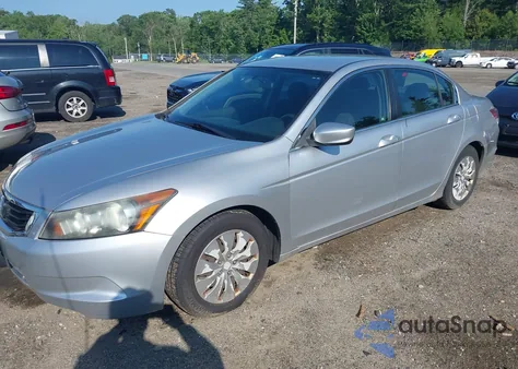 2009 Honda Accord 2.4 Lx from USA, damaged, VIN 1HGCP26399A185180